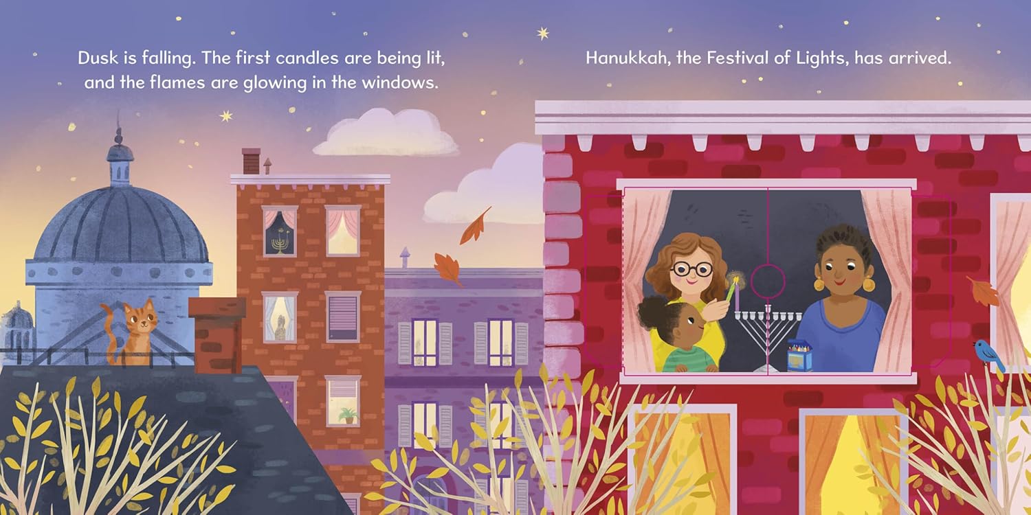 First Festivals: Hanukkah: A Lift-the-Flap Book Board book by Kathryn Selbert
