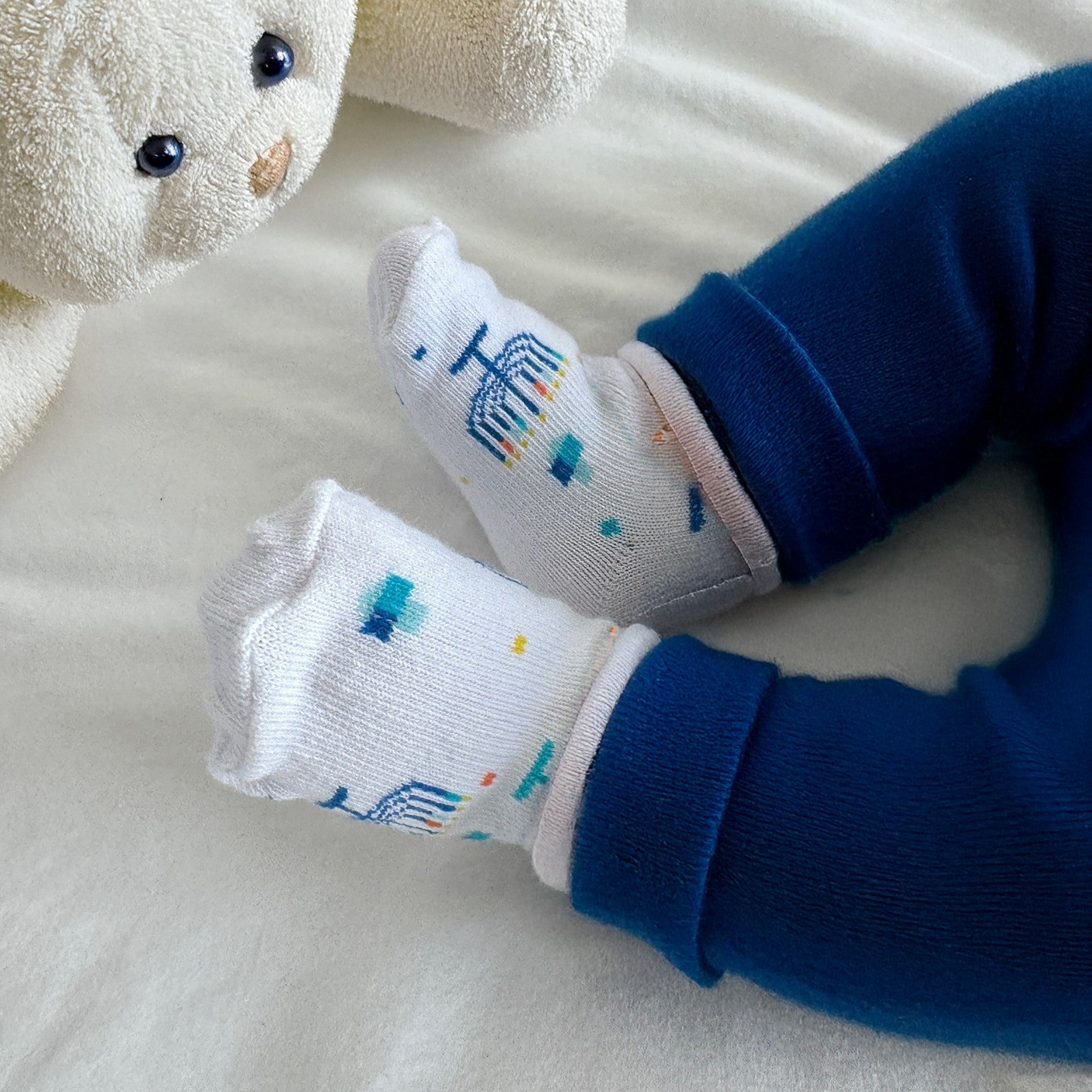 Hanukah Baby socks