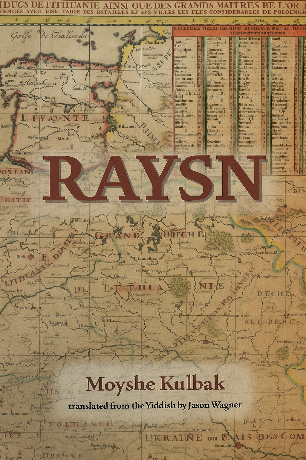 Raysn by Moyshe Kulbak