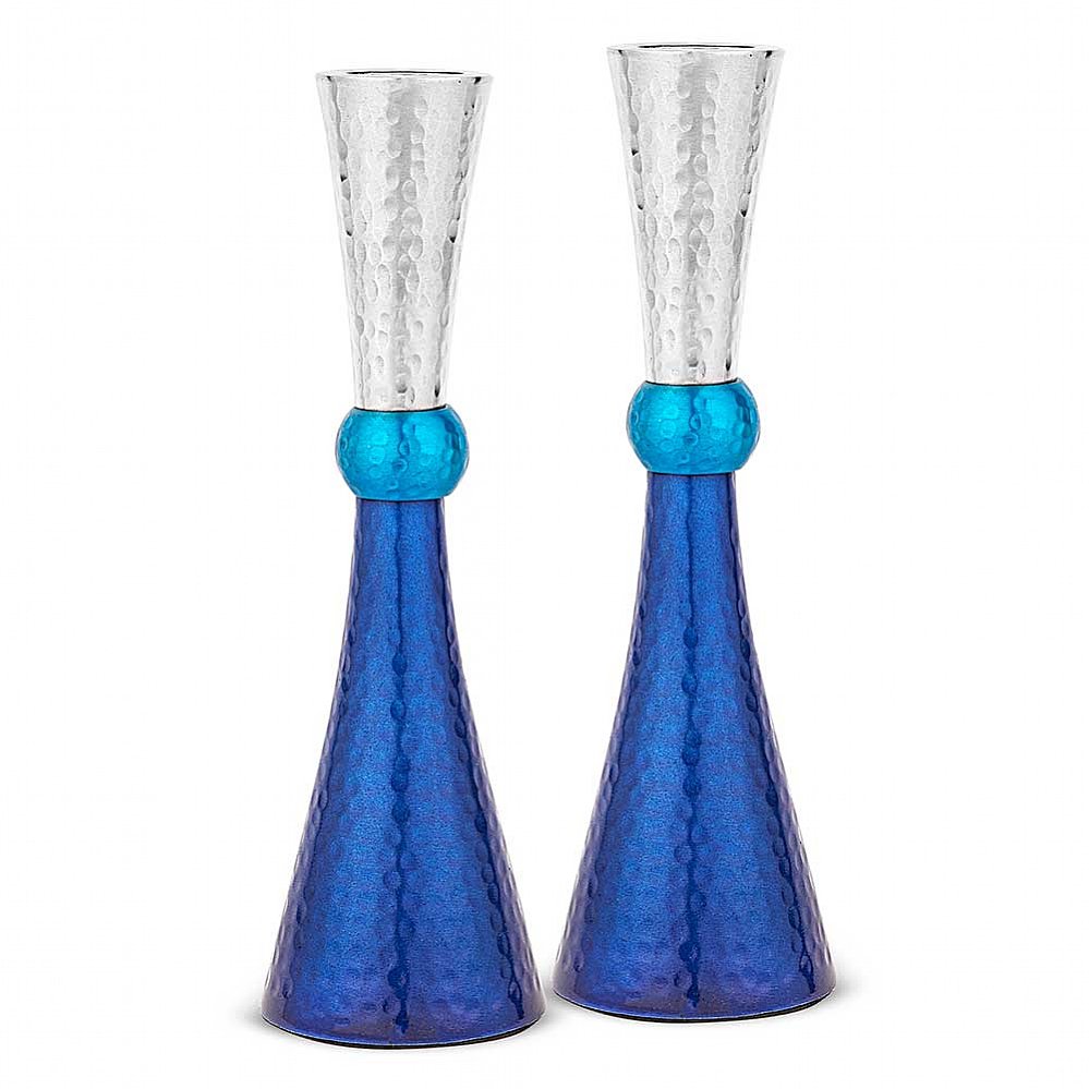 Candlestick Anodized Multi-Blue Color