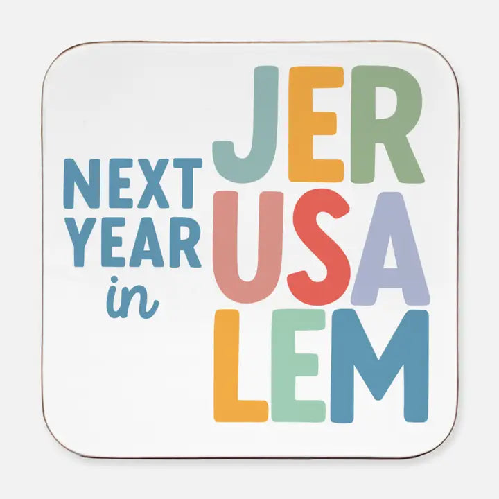 Passover Four Delightfully Unique Drink Coasters