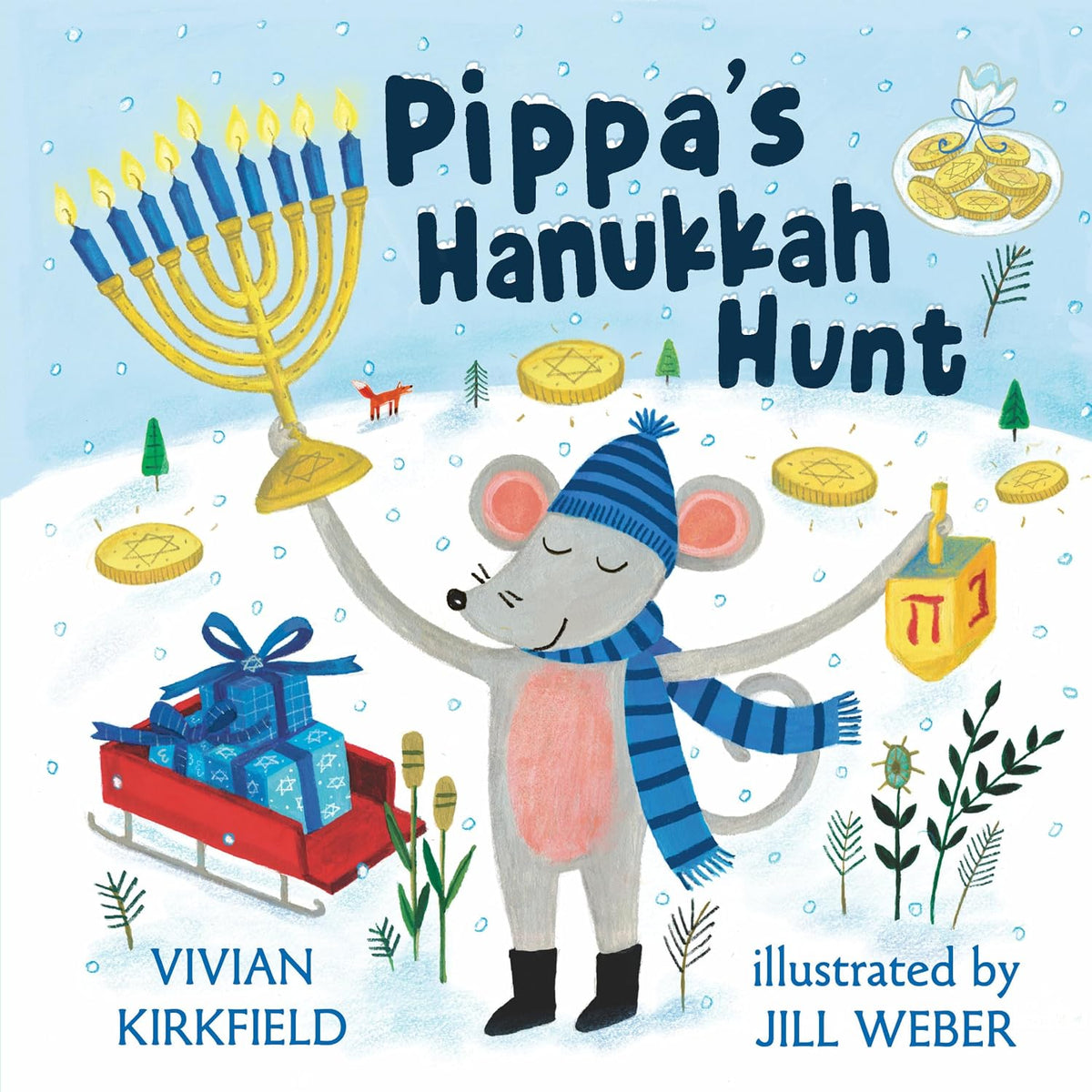 Pippa's Hanukkah Hunt by Vivian Kirkfield