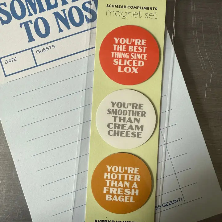 Schmear Compliments Magnet Set