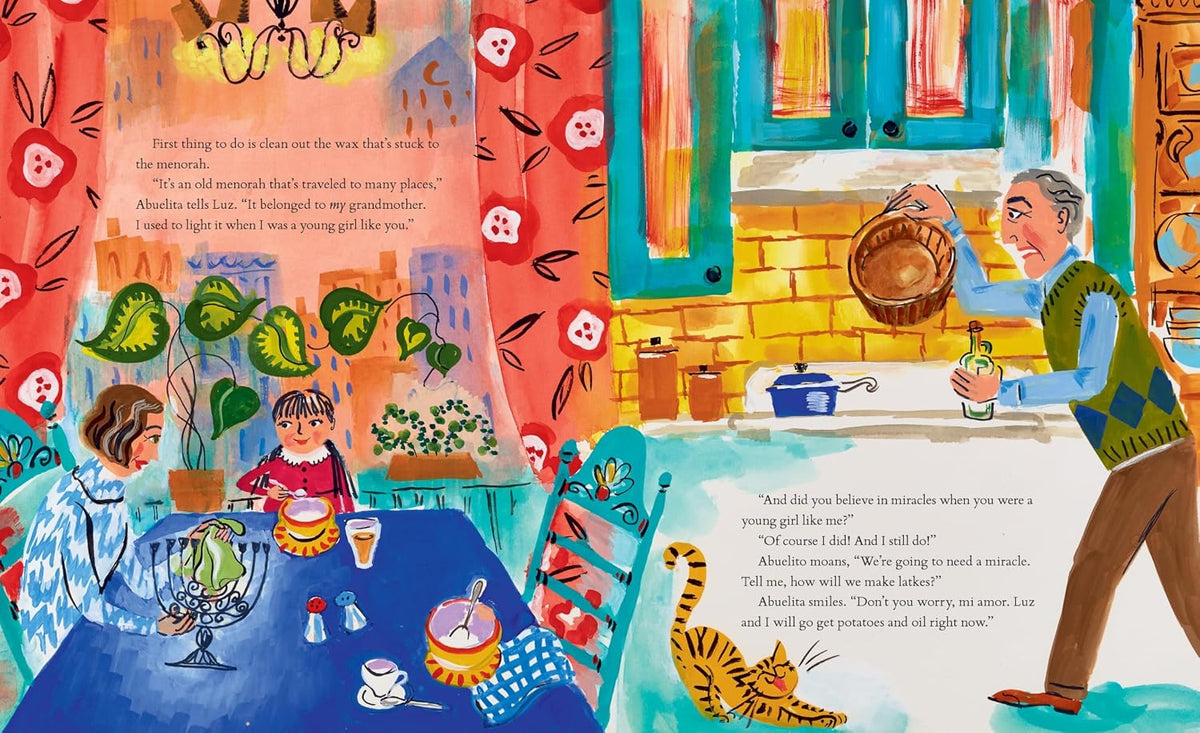 A Snowy Hanukkah for Luz by Ruth Behar