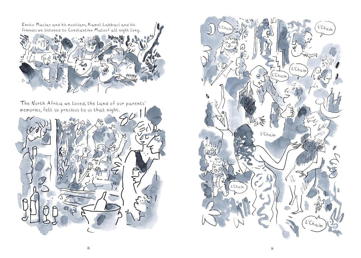 To Life: A Cartoonist's Journal in the Aftermath of October 7th by Joann Sfar and Montana Kane
