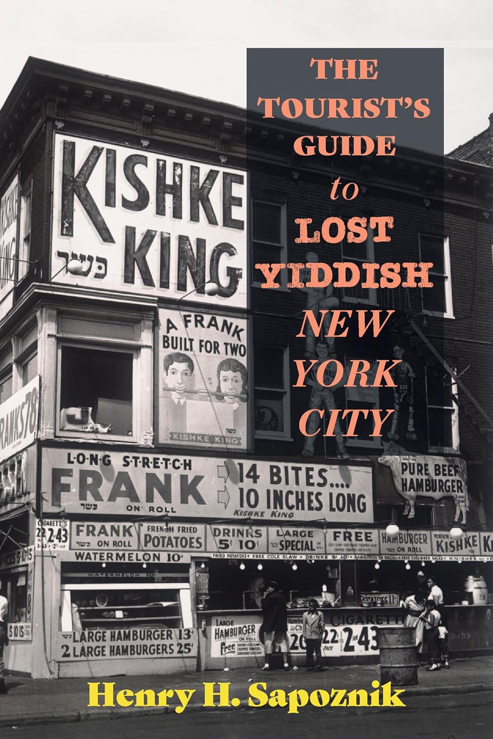 The Tourist's Guide to Lost Yiddish New York City by Henry H. Sapoznik