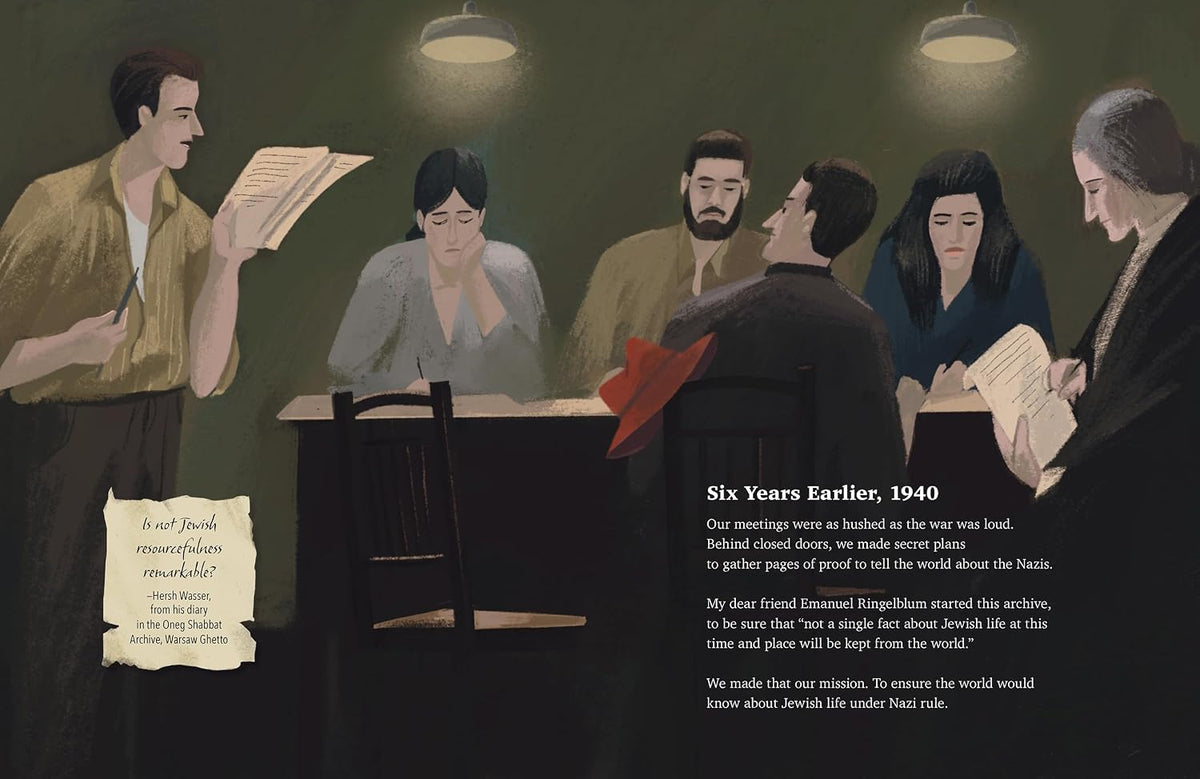 Under the Rubble: The Hidden Letters of the Warsaw Ghetto by Elisa Boxer