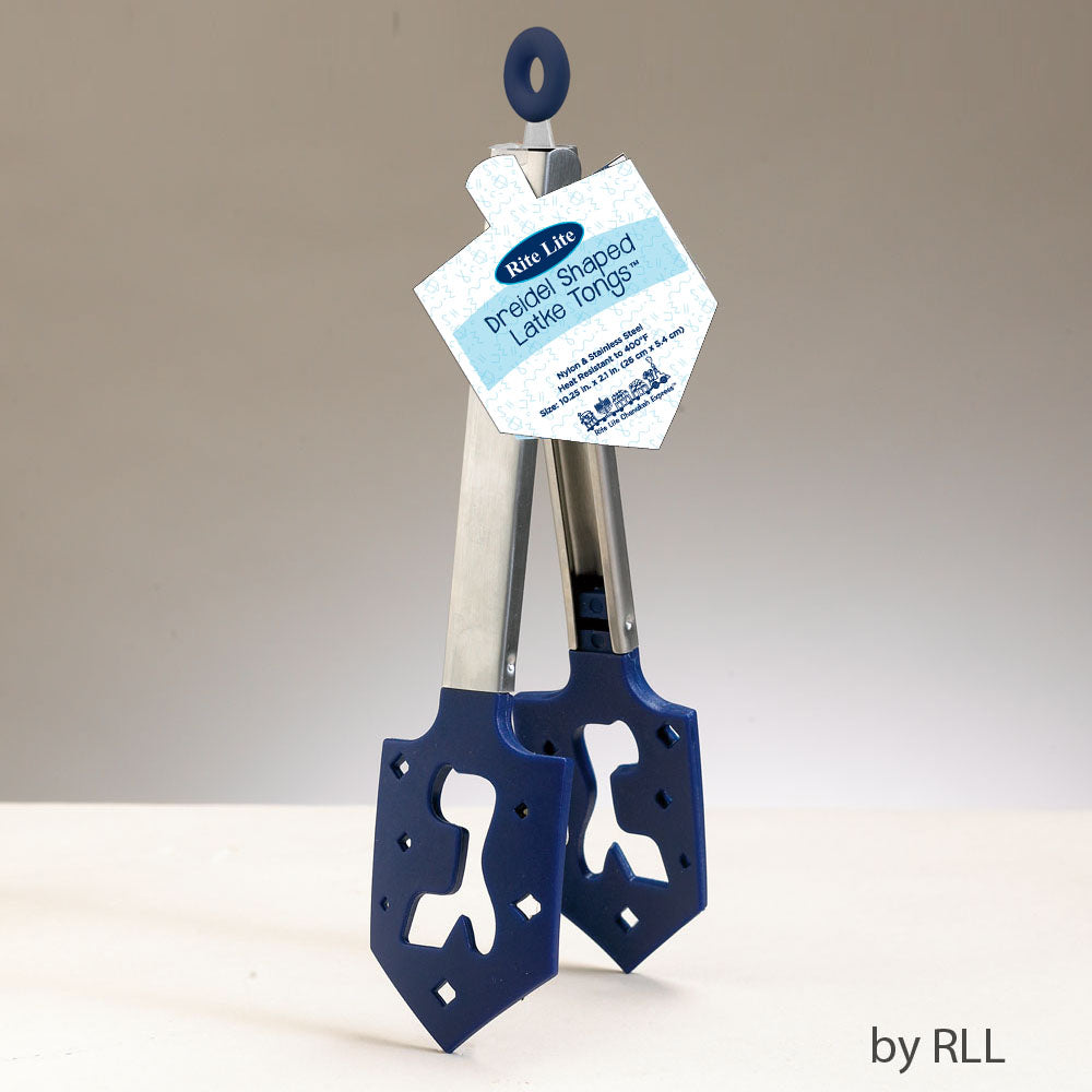 Dreidel Shaped Latke Tongs