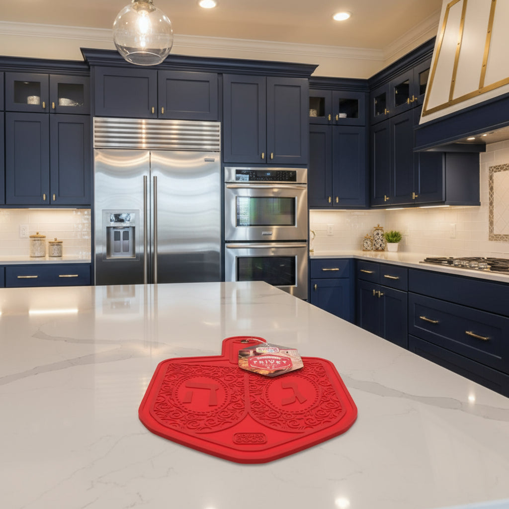 Chanukah Dreidel Silicone Trivet