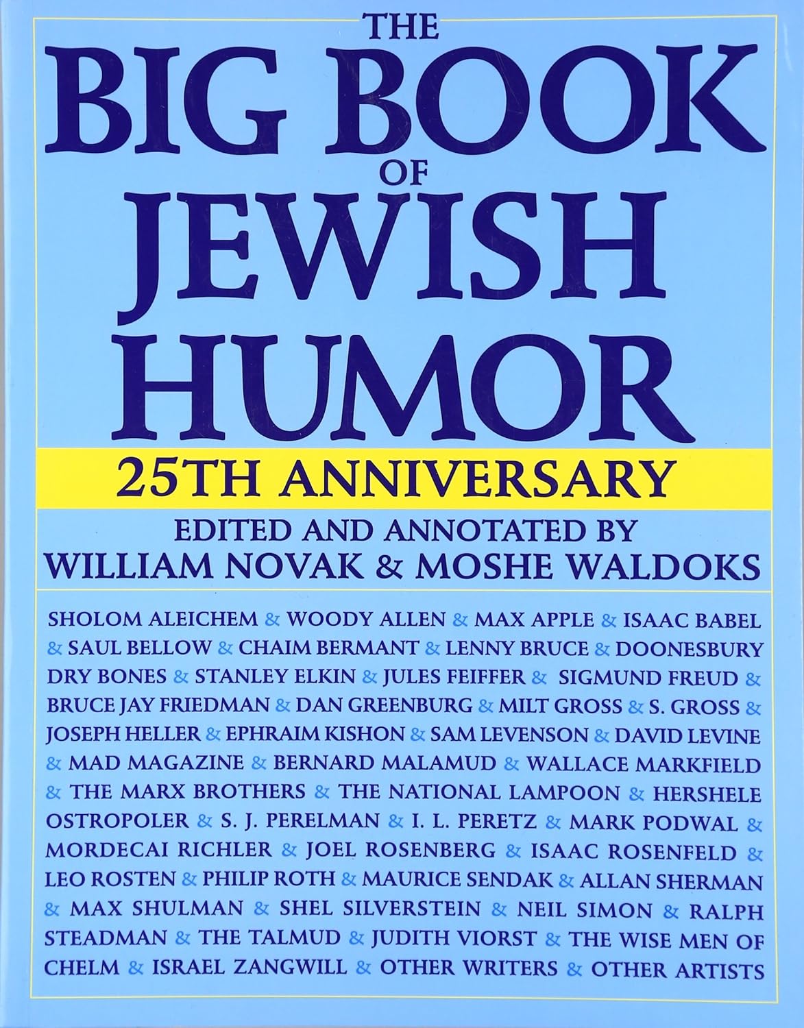 The Big Book of Jewish Humor by William Novak and Moshe Waldoks