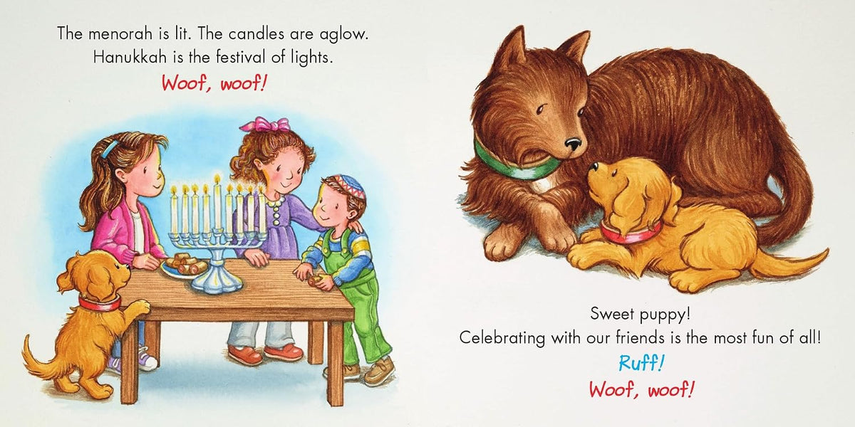 Biscuit's Pet & Play Hanukkah: A Touch & Feel Book: A Hanukkah Holiday Book for Kids by Alyssa Satin Capucilli