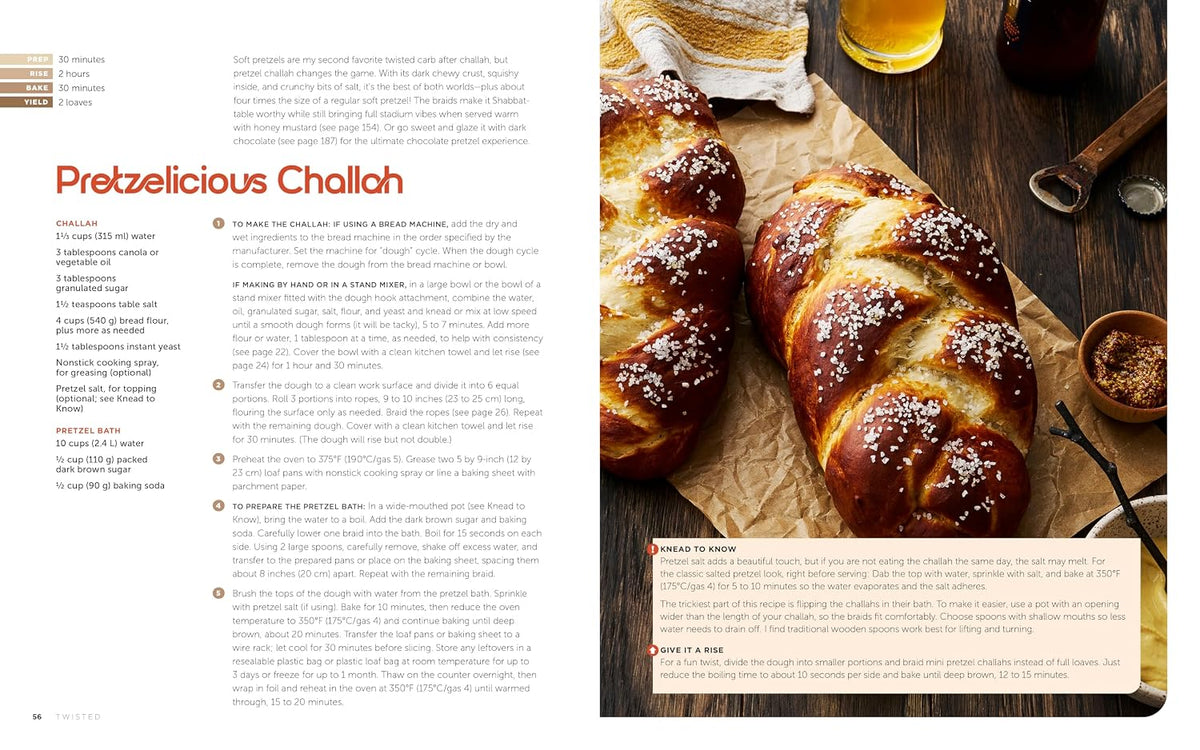Twisted: A New Approach to Challah, Babka, and Other Twisty Breads by Mandy Silverman