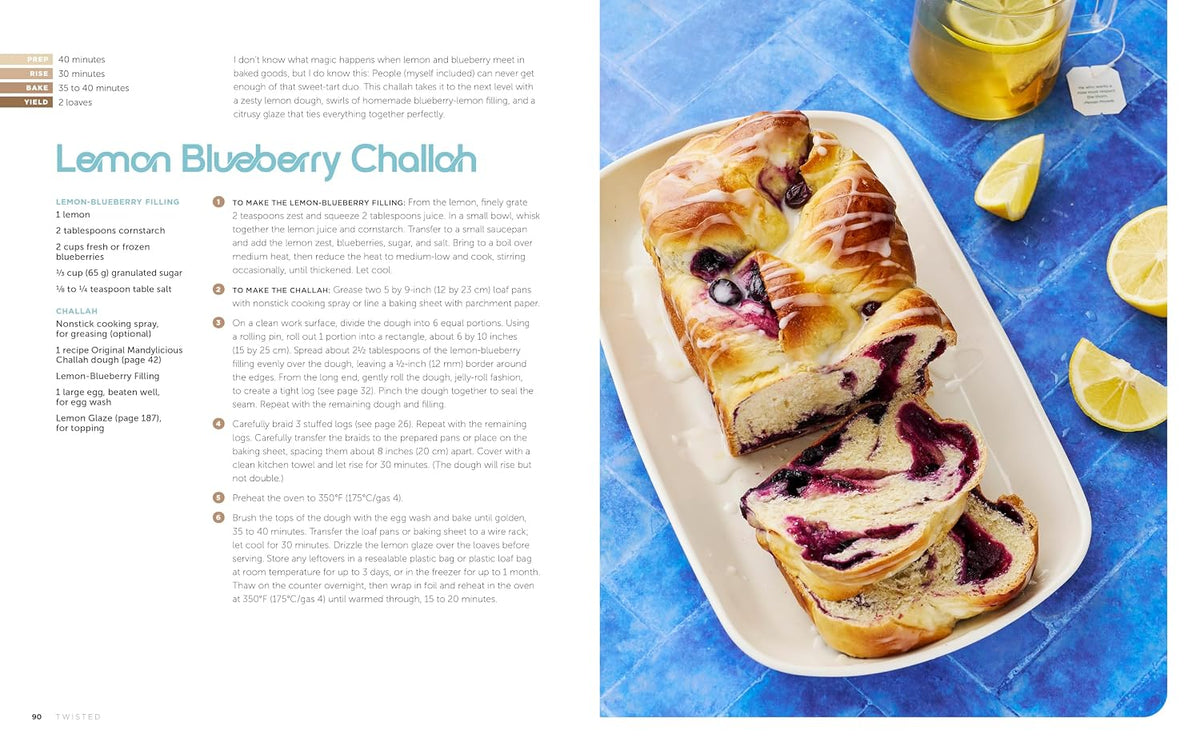 Twisted: A New Approach to Challah, Babka, and Other Twisty Breads by Mandy Silverman