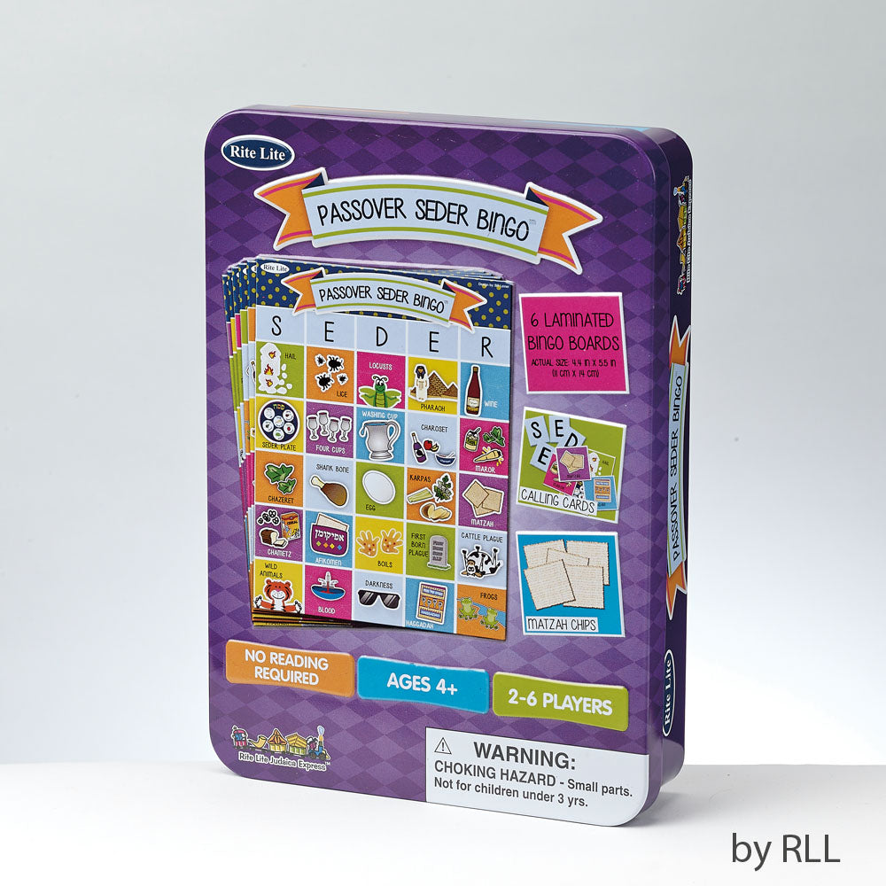 Passover Seder Bingo in Collectible Tin