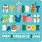 My First Jewish Baby Book: Almost Everything You Need to Know About Being Jewish from Afikomen to Zayde by Julie Merberg