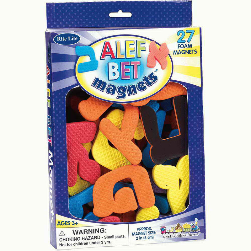 Alef-beys Foam Magnets