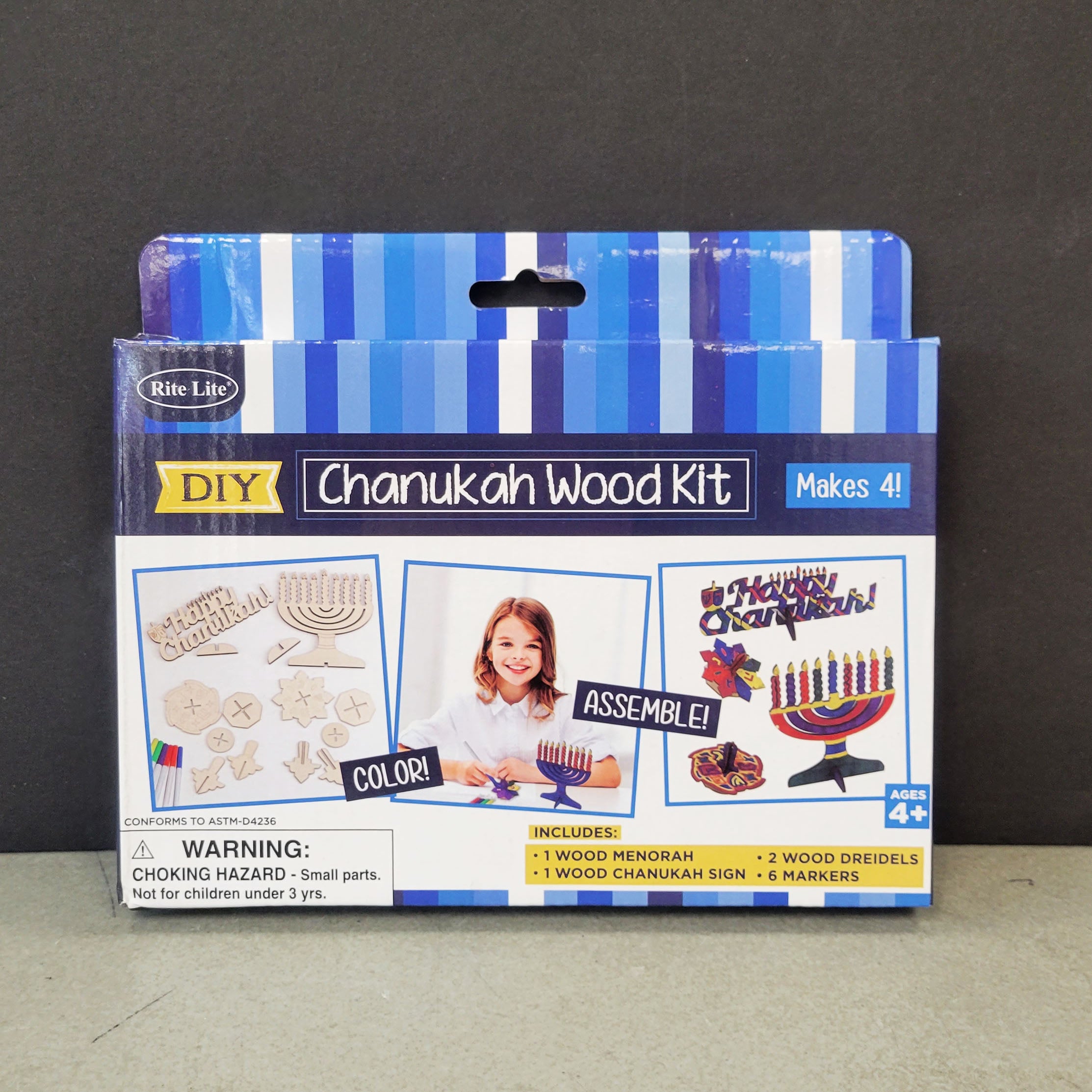 DIY Chanukah Wood Kit